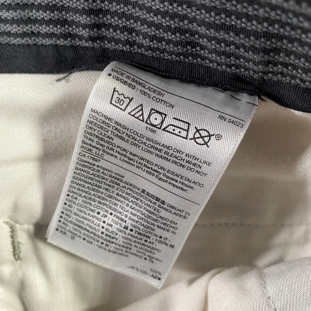 Banana Republic Aiden Pant Men's 31x32 Khaki Beige Chino Casual Trousers